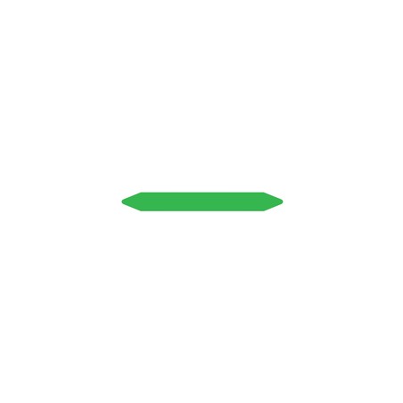 Brother Pre-Cut Pipe Marker Rolls/Green/Water 26 X 250 MM Without