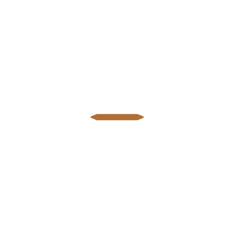 Brother Pre-Cut Pipe Marker Rolls/Brown/Petrol Without Pictogram 2