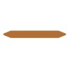 Brother Pre-Cut Pipe Marker Rolls/Brown/Petrol Without Pictogram 2