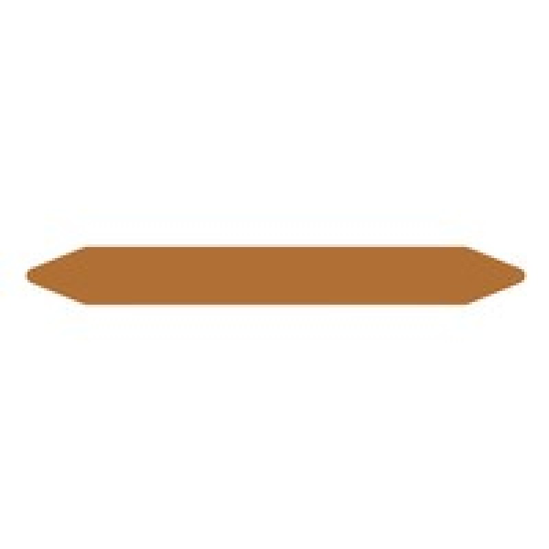 Brother Pre-Cut Pipe Marker Rolls/Brown/Petrol Without Pictogram 3