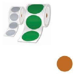 Brother Rolls OF Pre-Cut Labels Brown/100MM - Per Roll OF 250 Labels