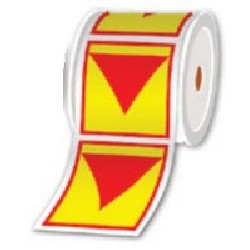 Brother Rolls OF Pre-Cut LOTO Labels 85/X 100 MM - Per Roll OF 300 Label
