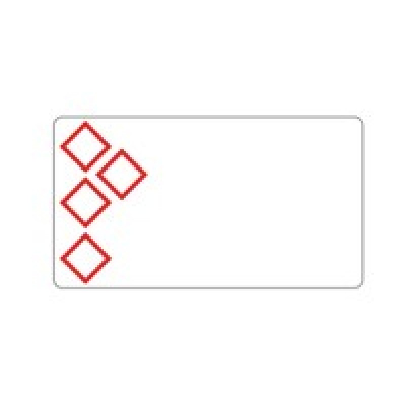 PRE-CUT AND PRE-PRINTED GHS //CLP ROLLS PICTOGRAM + TEXT 75X11 LTZ12075F4PI