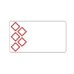 PRE-CUT AND PRE-PRINTED GHS //CLP ROLLS PICTOGRAM + TEXT 75X11 LTZ12075F5PI