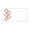 Brother GHS / CLP Pre-Cut And/Pre-Printed Rolls Pictogram + TE