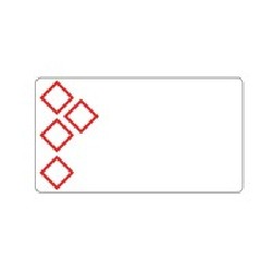 PRE-CUT AND PRE-PRINTED GHS //CLP ROLLS PICTOGRAM + TEXT 55X85 LTZ12055F4PI