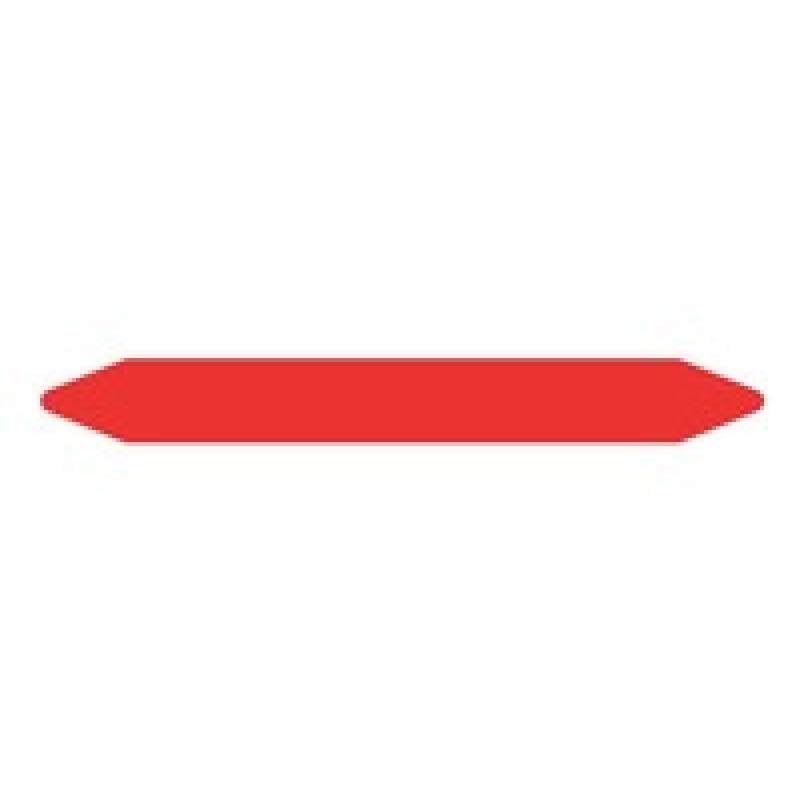 Brother Pre-Cut Pipe Marker Rolls Red //Fire 12 X 150 MM Without Pictogr