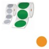Brother Rolls OF Pre-Cut Labels Orange/50MM - Per Roll OF 500 Labels