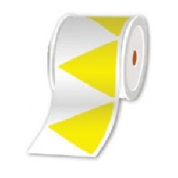 Brother Pre-Cut And Pre-Printed Danger/Rolls 100MM X 30ML - Per Roll OF