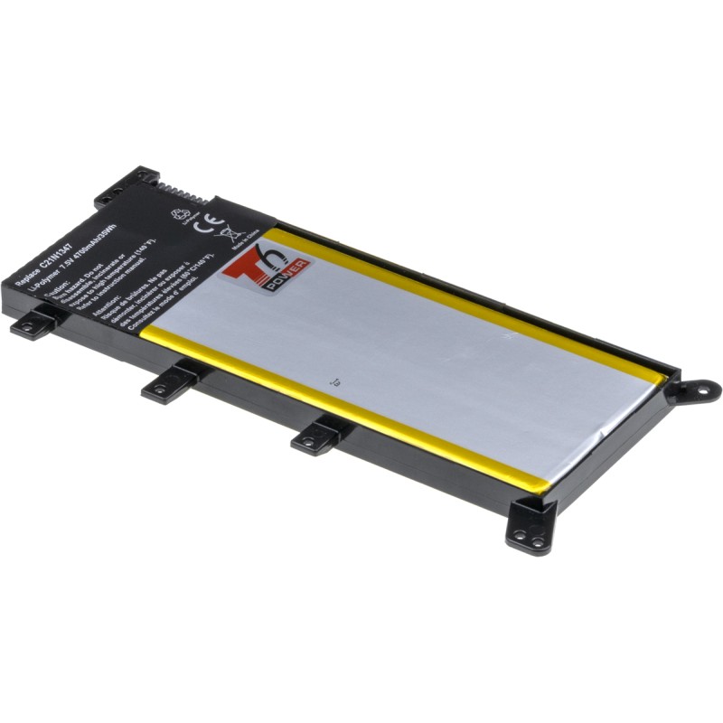 Baterie T6 Power pro Asus X555LA, X555LB, X554LA, F554LA, F555LA, K555LA, 4700mAh, 35Wh, 2cell