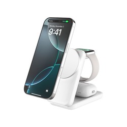 ULTRACHARGE 25 WATT QI2 MAGNETI/3-IN-1 LADESTATION KLAPPBAR WEI WIZ036KQWH