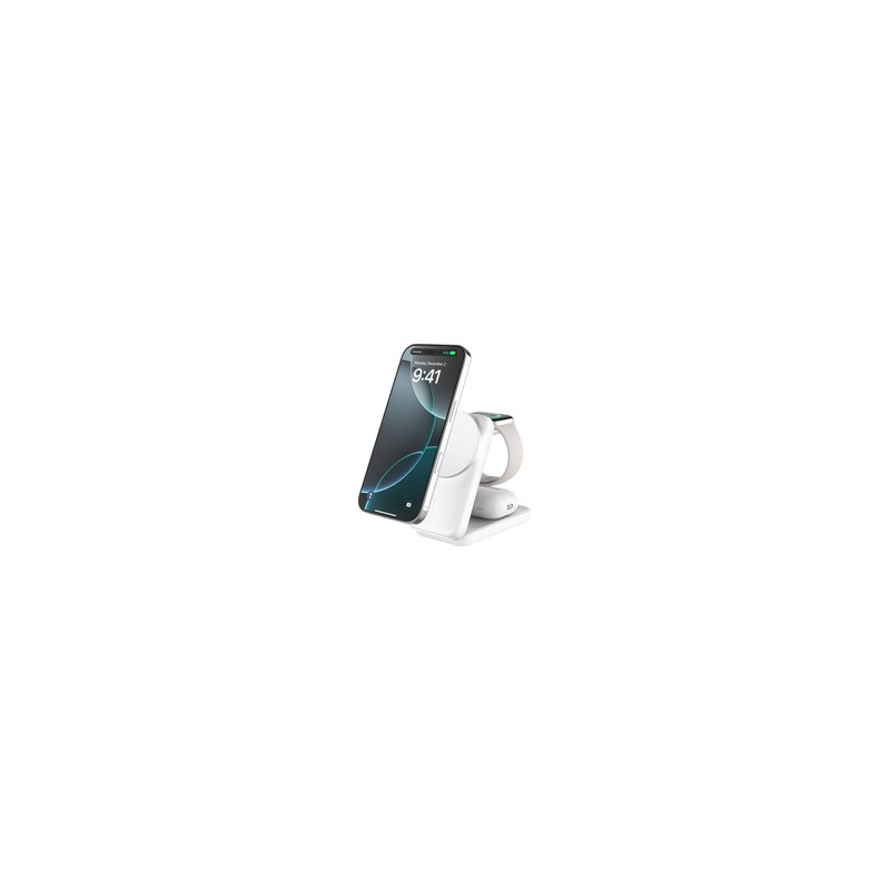 ULTRACHARGE 25 WATT QI2 MAGNETI/3-IN-1 LADESTATION KLAPPBAR WEI WIZ036KQWH