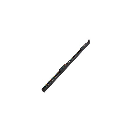 Vertiv PowerIT High Density Rack PDU, 60A/63A, Monitored Outlet Level, 240/415V WYE, Vertical, 24 Combination C13/C19