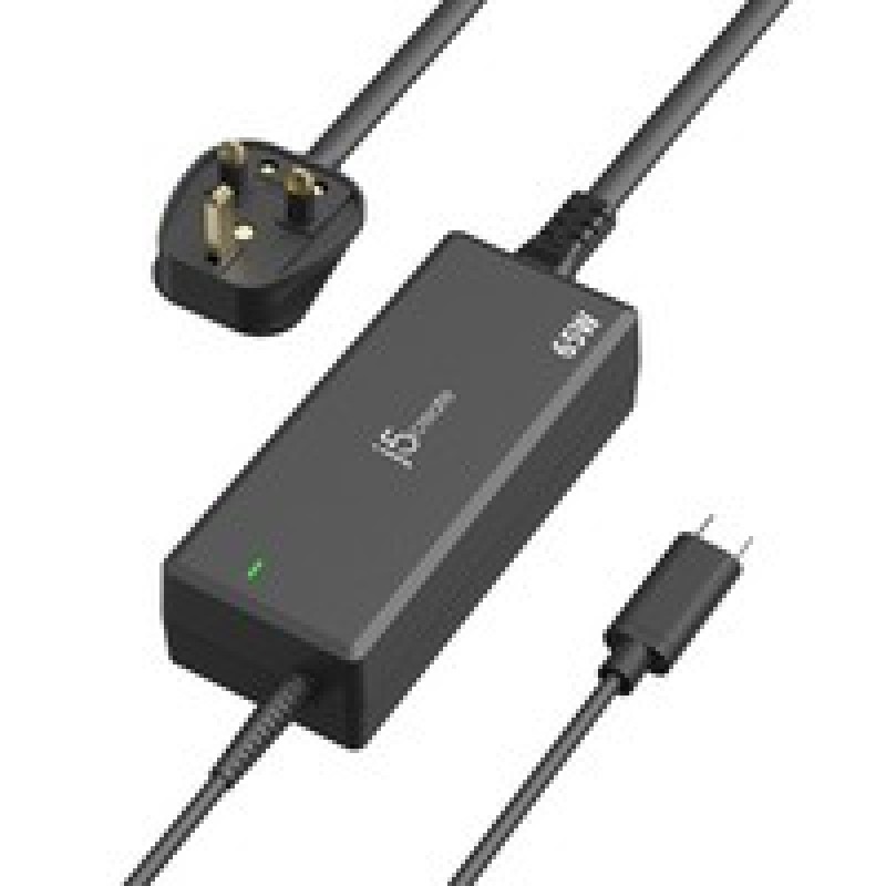 J5Create 65W PD USB-C Power Adapter - UK/