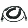 Datalogic Cabl USB Type Atpuw Coiled 2.4M/BLK 2.4M BLK
