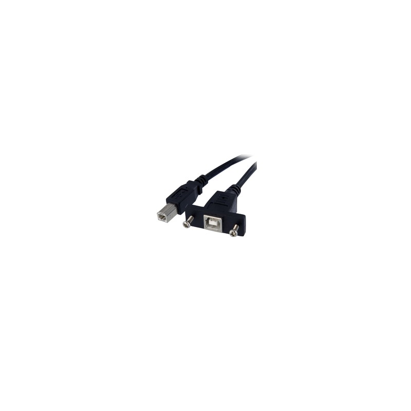 1FT USB 2.0 PANEL MOUNT CABLE/.