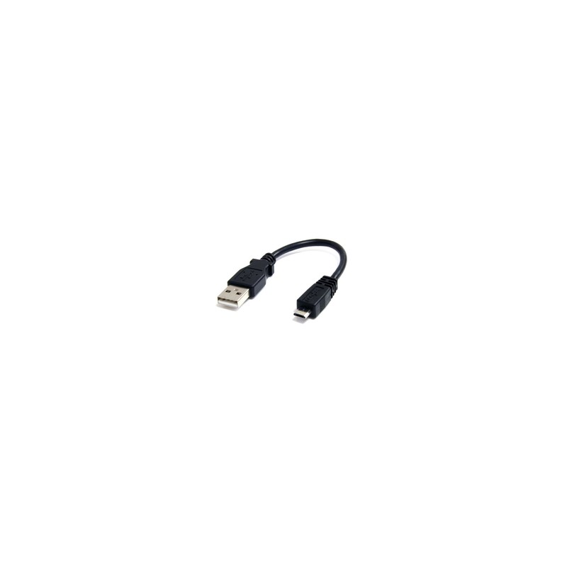 6IN USB A TO MICRO B USB CABLE/.