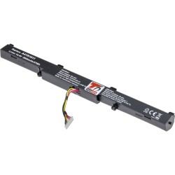 Baterie T6 Power Asus GL752, N552, N752, FX553, G553, GL553, 2600mAh, 37Wh, 4cell, Li-ion