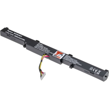 Baterie T6 Power Asus GL752, N552, N752, FX553, G553, GL553, 2600mAh, 37Wh, 4cell, Li-ion