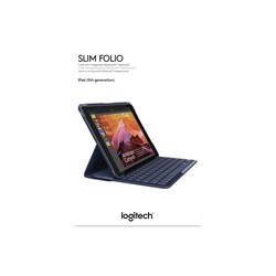 Logitech Slim Folio Carbon Black FRA/Central