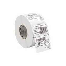 Zebra Label, Paper, 102X152MM Thermal Transfer, Z-Select 2000T , Coated, Permanent Adhesive, 76MM Core, Sample, RFID, 100/Roll