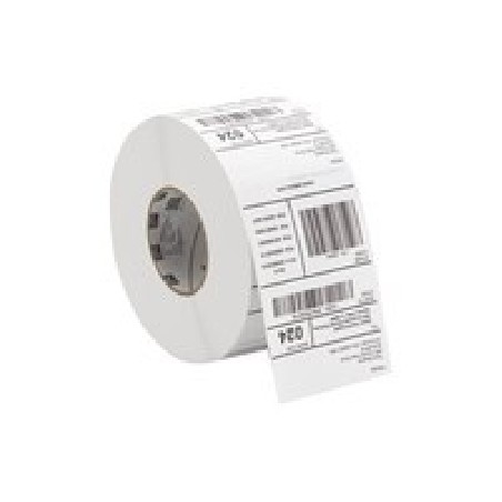 Zebra Label, Paper, 102X152MM Thermal Transfer, Z-Select 2000T , Coated, Permanent Adhesive, 76MM Core, Sample, RFID, 100/Roll