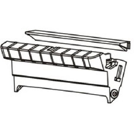 Zebra Kit,Front Bezel Dispenser (DT)