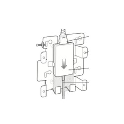 Zebra Kit:Wall Mount Bracket, CC5000-10, MK3XXX
