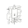 Zebra Kit:Wall Mount Bracket, CC5000-10, MK3XXX