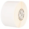 Label, Polypropylene, 50.8x25.4mm Direct Thermal, PolyPro 4000D, Permanent Adhesive, 19mm Core, Perforation and Black Mark