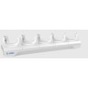 Zebra TC51 Healthcare 5SLOT Charge Only Cradle, Charges Five Devices. Includes Power Supply And DC Cable