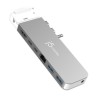 J5Create 4K60 Elite Pro USB4 Hub With/MagSafe Kit Space Grey/White