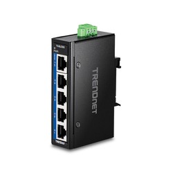 5-PORT INDUSTRIAL GIGABIT/DIN-RAIL MINI SWITCH