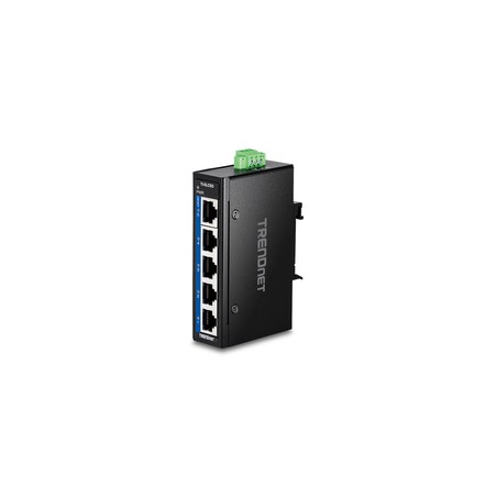 5-PORT INDUSTRIAL GIGABIT/DIN-RAIL MINI SWITCH