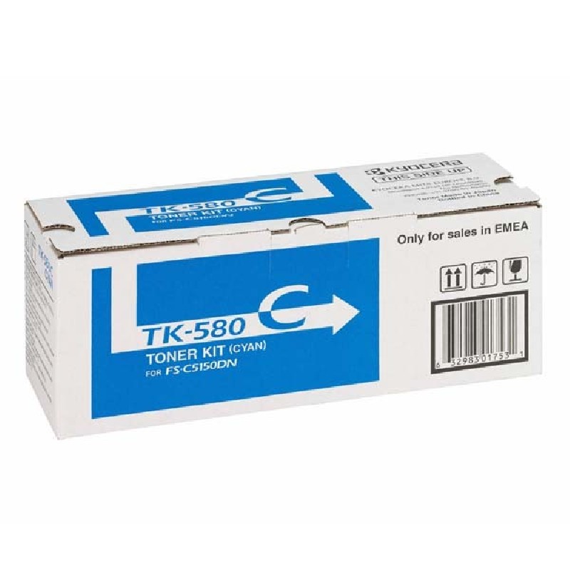 TK-580C/TONER KIT CYAN FS-C5150DN 1T02KTCNL0