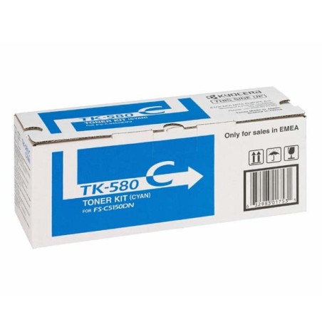 TK-580C/TONER KIT CYAN FS-C5150DN 1T02KTCNL0