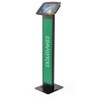 Compulocks iPad 10.2IN Space Enclosure/Brandable Floor Stand - Black