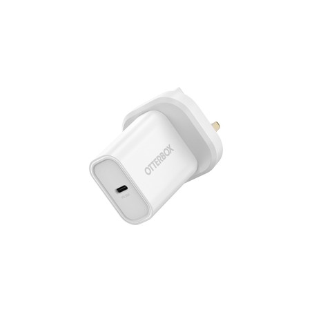 OB STANDARD UK WALL CHARGER 20W/- 1X USB-C 20W USB-PD WHITE