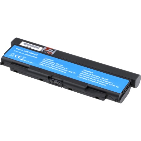 Baterie T6 Power Lenovo ThinkPad T440p, T540p, W540, L440, L540 serie, 7800mAh, 87Wh, 9cell