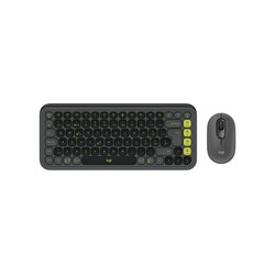 POP ICON COMBO MOUSE AND KB/GRAPHITE - CH - CENTRAL-419