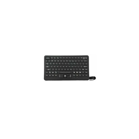 Keyboard, 86 Key, Backlit, Pointing Device, USB connector, use with VMCs and Tablets