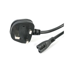 Startech 1M UK Plug TO C7 Power Cord/.