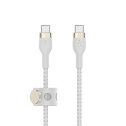 PRO FLEX USB-C/USB-C CBL FAST C/SILICONE CABLE SUPPORTS FAST CHA CAB011BT2MWH