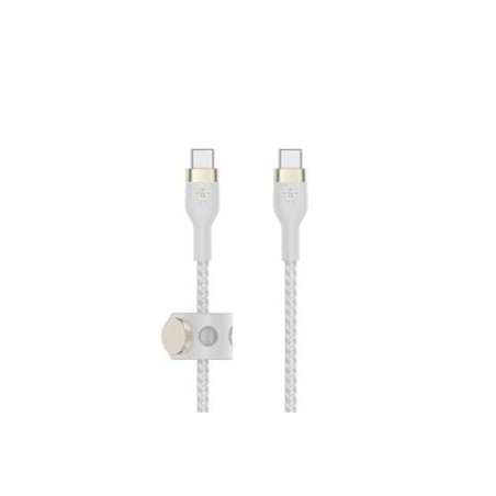 PRO FLEX USB-C/USB-C CBL FAST C/SILICONE CABLE SUPPORTS FAST CHA CAB011BT2MWH