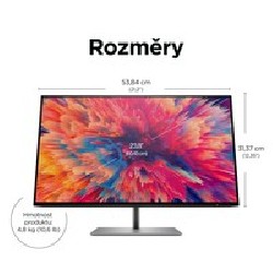 HP Z24Q 23.8IN IPS QHD DP/HDMI//USB-A/B 1000 :1 400NITS 16:9 5MS