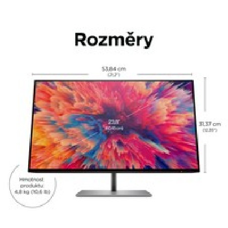 HP Z24Q 23.8IN IPS QHD DP/HDMI//USB-A/B 1000 :1 400NITS 16:9 5MS