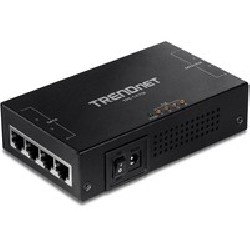 TRENDnet 65W 4-Port Gigabit PoE+/Injector