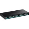 16-PORT GIGABIT POE+ SWITCH/FANLESS DESIGN