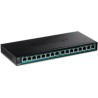 TRENDnet 16-Port Gigabit PoE+ Switch/Fanless Design