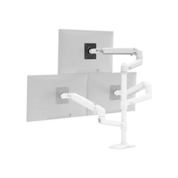 Ergotron Extension And Collar Kit/For LX Dual Stacking Arm White